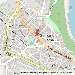 Mappa Piazza Tommaso Frasconi, 6, 00045 Genzano di Roma, Roma (Lazio)