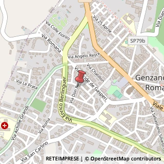 Mappa Via Don Bosco, 23/25, 00045 Fiumicino, Roma (Lazio)