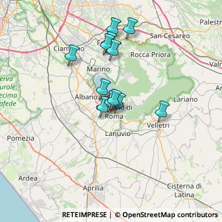 Mappa Via Don Bosco, 00045 Genzano di Roma RM, Italia (6.20417)