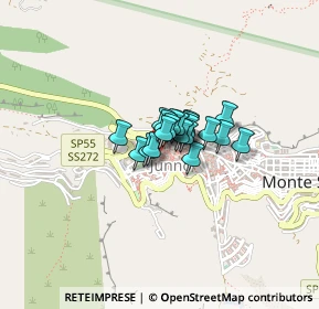 Mappa Via Giuseppe Garibaldi, 71037 Monte Sant'Angelo FG, Italia (0.1815)
