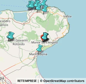 Mappa Via Giuseppe Garibaldi, 71037 Monte Sant'Angelo FG, Italia (17.81895)