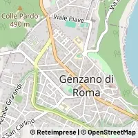 Karte Genzano di Roma