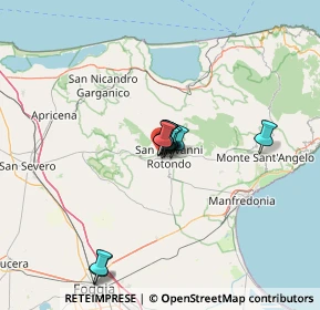 Mappa Ospedale Casa Sollievo della Sofferenza, 71013 San Giovanni Rotondo FG, Italia (7.90727)