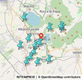 Mappa Via dei Mille, 00045 Genzano di Roma RM, Italia (4.04077)