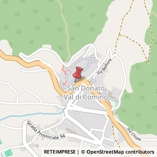 Mappa Piazza Matteotti, snc, 03046 San Donato Val di Comino, Frosinone (Lazio)