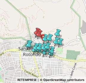 Mappa Via Montanara, 71013 San Giovanni Rotondo FG, Italia (0.3005)