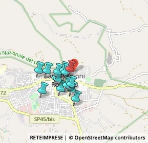 Mappa Via Montanara, 71013 San Giovanni Rotondo FG, Italia (0.69571)