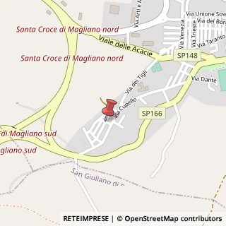 Mappa Via Giacomo Leopardi, 12, 86047 Santa Croce di Magliano, Campobasso (Molise)