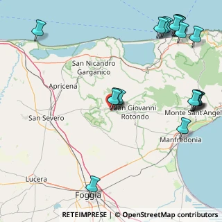 Mappa Via Giuliana, 71014 San Marco in Lamis FG, Italia (25.0635)
