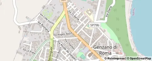 Mappa Genzano di Roma