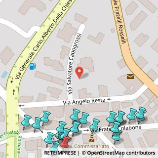 Mappa Via Angelo Resta, 00045 Genzano di Roma RM, Italia (0.1)