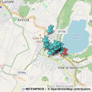 Mappa Via Angelo Resta, 00045 Genzano di Roma RM, Italia (0.544)