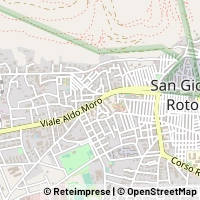 Mapa San Giovanni Rotondo