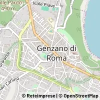 Karte Genzano di Roma