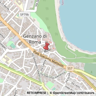 Mappa Piazza della liberta' 11, 00045 Genzano di Roma, Roma (Lazio)