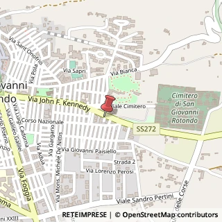 Mappa Via Michele Vocino, 3, 71013 San Giovanni Rotondo, Foggia (Puglia)