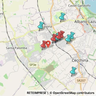 Mappa Via degli Ulivi, 00041 Albano Laziale RM, Italia (1.55636)