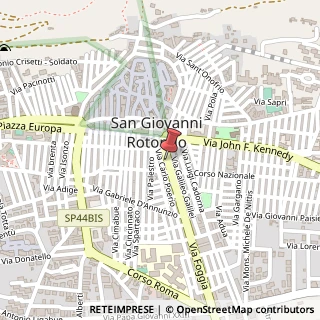 Mappa Via Foggia, 22, 71013 San Giovanni Rotondo, Foggia (Puglia)