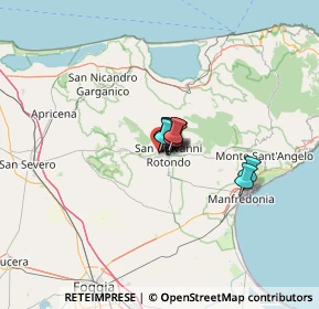Mappa Via Sant’Agostino angolo, 71013 San Giovanni Rotondo FG, Italia (4.43091)