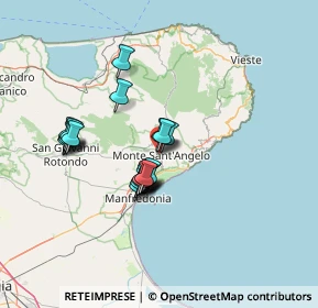 Mappa Via Giovanni Tancredi, 71037 Monte Sant'Angelo FG, Italia (11.8235)
