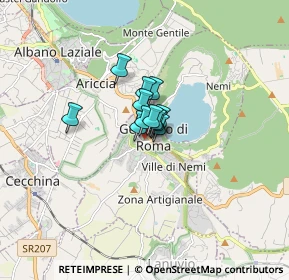 Mappa Via Don Angelo Previtali, 00045 Genzano di Roma RM, Italia (0.66083)