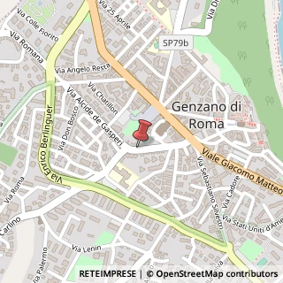 Mappa Via Giuseppe di Vittorio, 42, 00045 Genzano di Roma, Roma (Lazio)