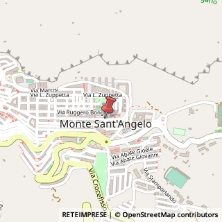 Mappa Viale Manfredi,  137, 71037 Monte Sant'Angelo, Foggia (Puglia)
