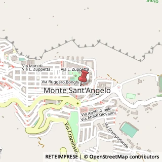 Mappa Via Manfredi, 32, 71037 Monte Sant'Angelo, Foggia (Puglia)