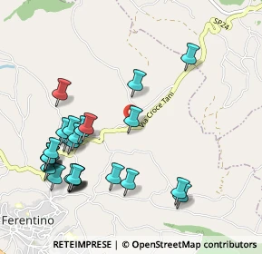 Mappa SP 24, 03013 Ferentino FR, Italia (1.21481)