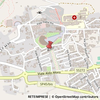Mappa Via Santa Barbara, 2/A, 71013 San Giovanni Rotondo, Foggia (Puglia)