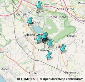 Mappa Piazza Vittorio Buttaroni, 00045 Genzano di Roma RM, Italia (4.09273)