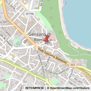 Mappa Piazza Vittorio Buttaroni,  10, 00045 Genzano di Roma, Roma (Lazio)