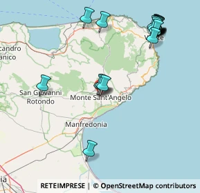 Mappa Via Manfredi, 71037 Monte Sant'Angelo FG, Italia (21.1205)