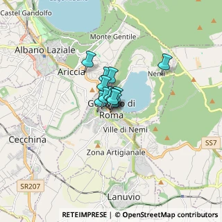 Mappa Via Ettore Ronconi, 00045 Genzano di Roma RM, Italia (0.70417)