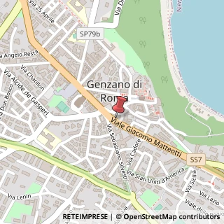 Mappa Piazza Fosse Ardeatine,  2, 00045 Genzano di Roma, Roma (Lazio)