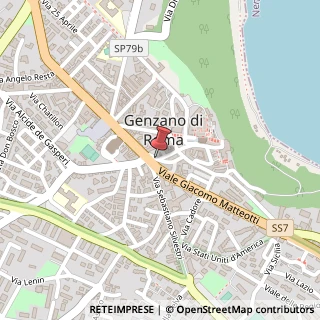 Mappa Piazza Giuseppe Mazzini, 17, 00045 Genzano di Roma, Roma (Lazio)