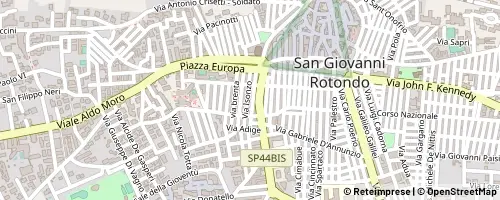 Mappa San Giovanni Rotondo