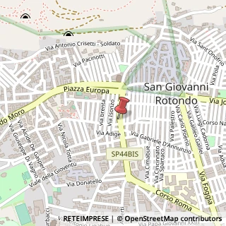 Mappa Corso Roma, 76, 71013 San Giovanni Rotondo, Foggia (Puglia)