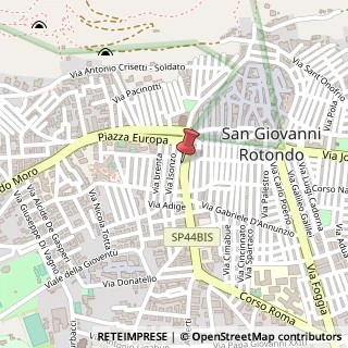 Mappa Corso Roma, 36, 71013 San Giovanni Rotondo, Foggia (Puglia)