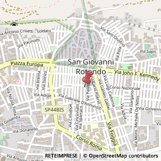 Mappa Via Renato M. Imbriani, 61, 71013 San Giovanni Rotondo, Foggia (Puglia)