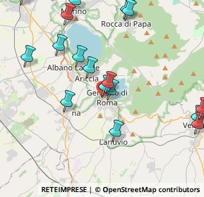 Mappa Via Melseburg, 00045 Genzano di Roma RM, Italia (5.608)