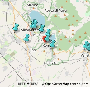 Mappa Via Melseburg, 00045 Genzano di Roma RM, Italia (3.6)