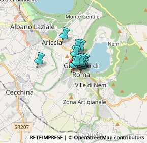 Mappa Via Melseburg, 00045 Genzano di Roma RM, Italia (0.68583)