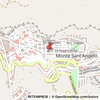 Mappa Via Manfredi, 20, 71037 Monte Sant'Angelo, Foggia (Puglia)