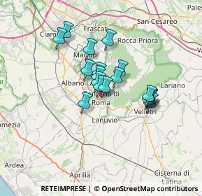 Mappa P.za Salvatore Buttaroni, 00045 Genzano di Roma RM, Italia (5.23944)