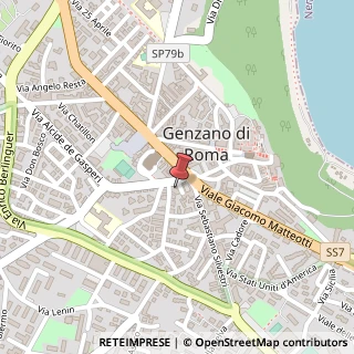 Mappa Piazza della Repubblica, 13, 00045 Genzano di Roma, Roma (Lazio)