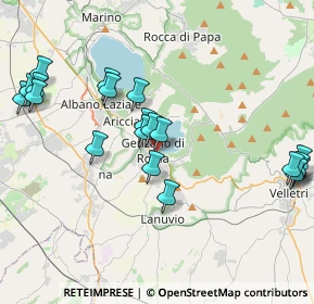 Mappa Via Perino, 00045 Genzano di Roma RM, Italia (4.692)