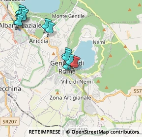 Mappa Via Perino, 00045 Genzano di Roma RM, Italia (2.34)