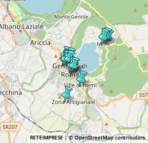 Mappa Via Perino, 00045 Genzano di Roma RM, Italia (0.95933)