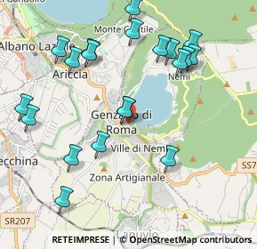 Mappa Via Perino, 00045 Genzano di Roma RM, Italia (2.3535)